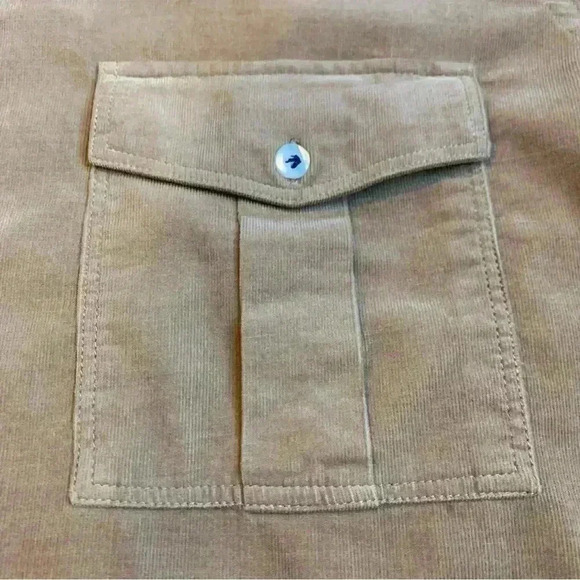 Manuel Ritz Men’s Babycord Corduroy Button Down Shirt EUR Size 41 / US L - Picture 4 of 7